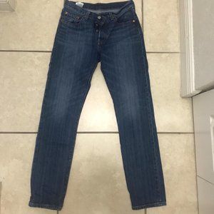 Levi's 501 Medium dark wash 26x30